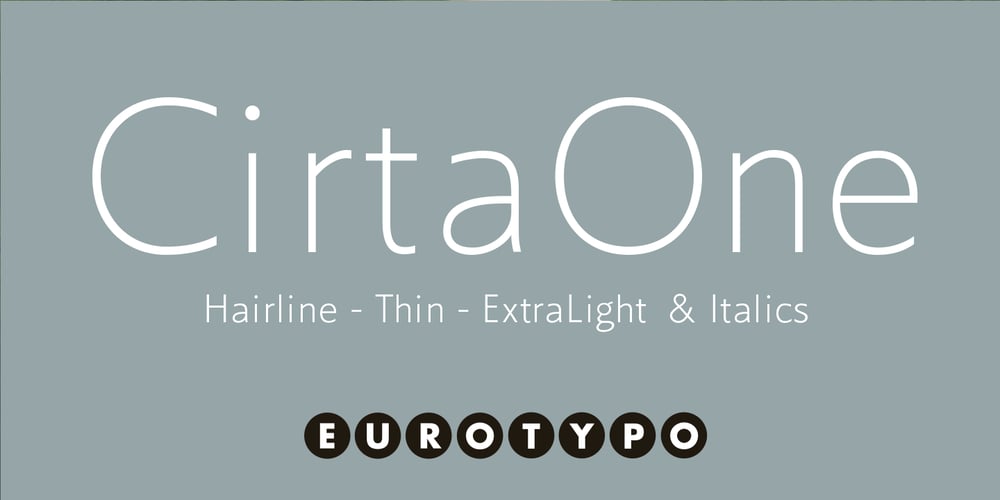 Cirta One font