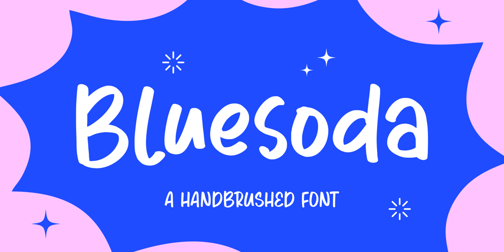 Bluesoda font