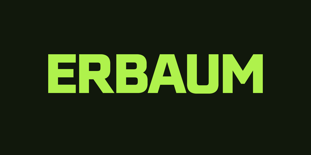Erbaum font