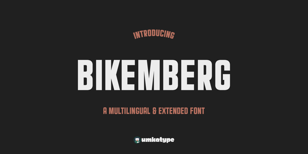 Bikemberg font