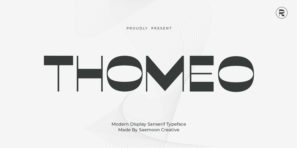 Thomeo font