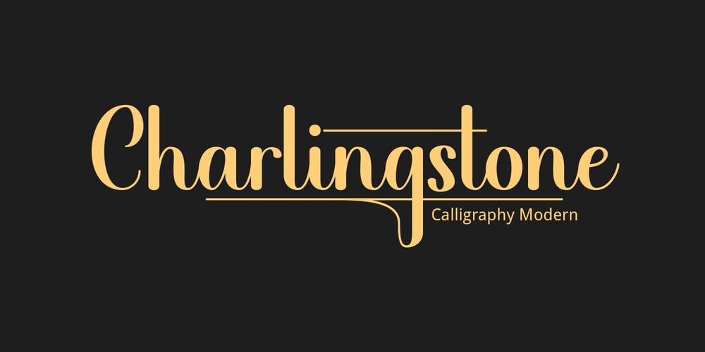 Charlingstone font
