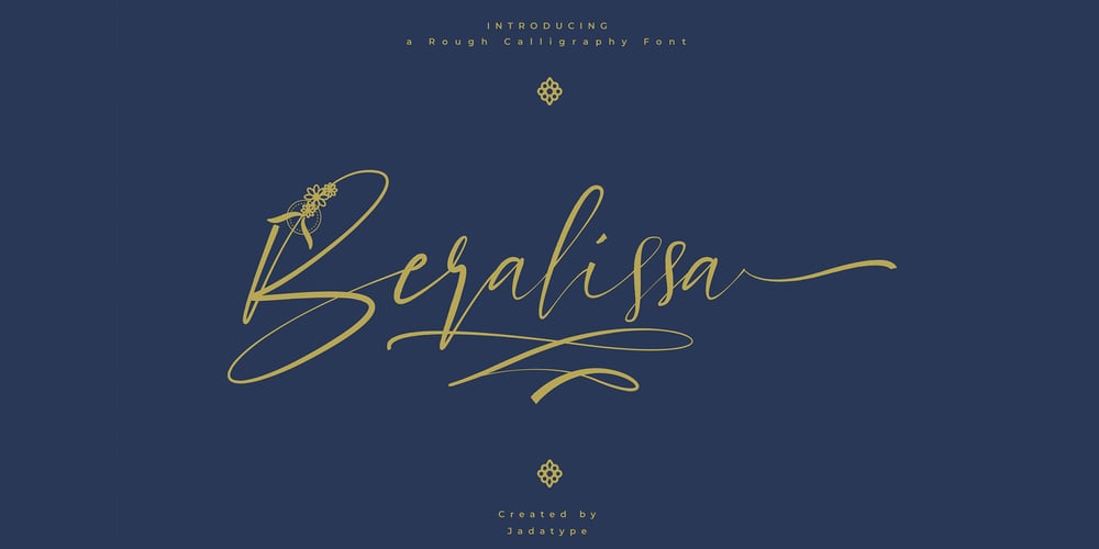Beralissa font
