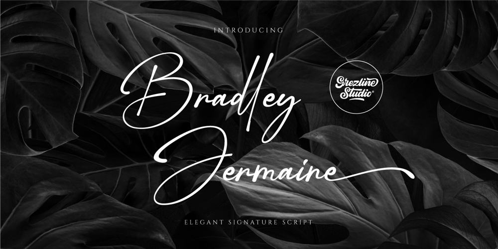 Bradley Jermaine font