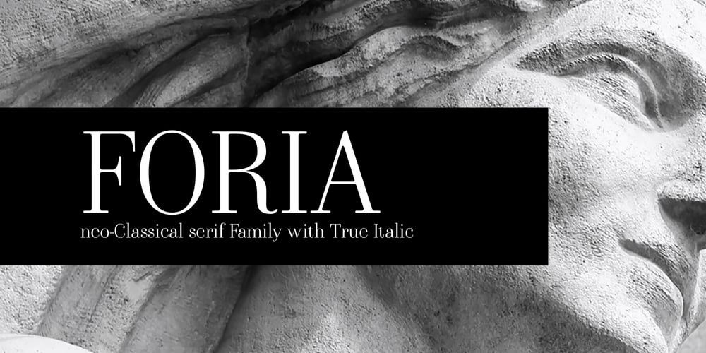 Foria font