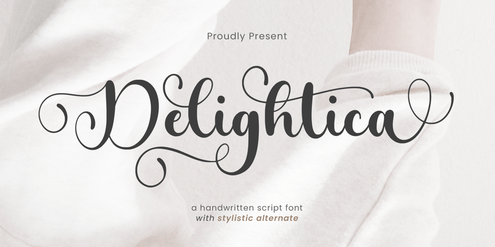 Delightica font