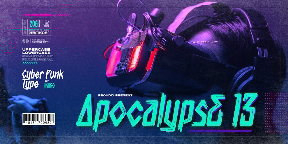 Apocalypse 13 font