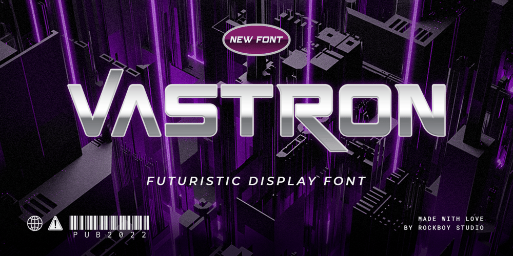 Vastron font