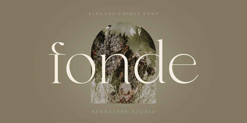Fonde SS font