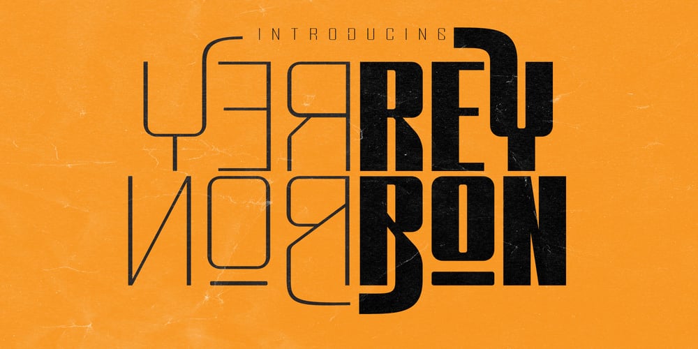 Reybon font