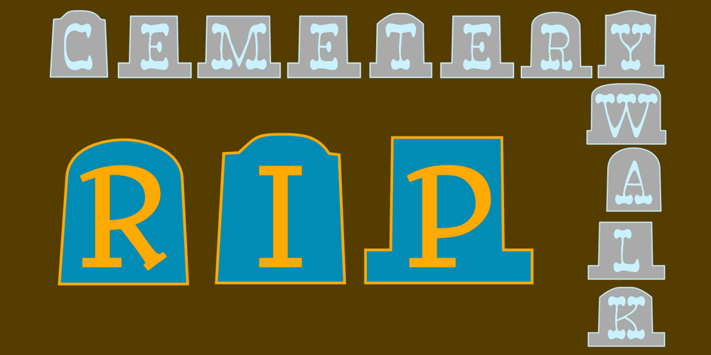 CemeteryWalk font