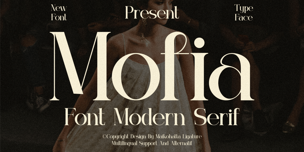 Mofia font