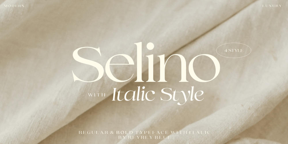 Selino font