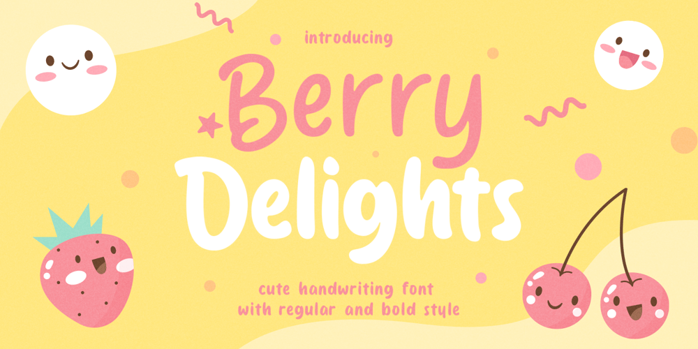 Berry Delights font