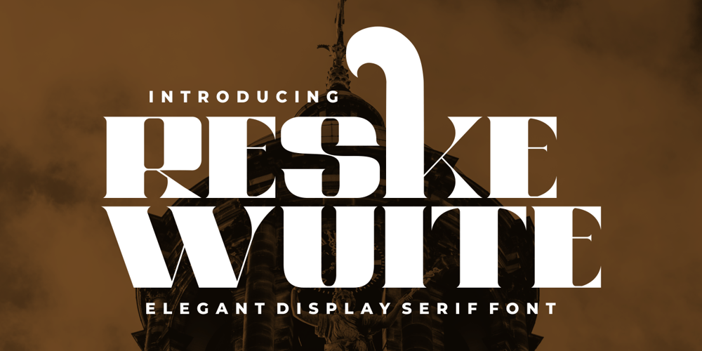 Reske Wuite font