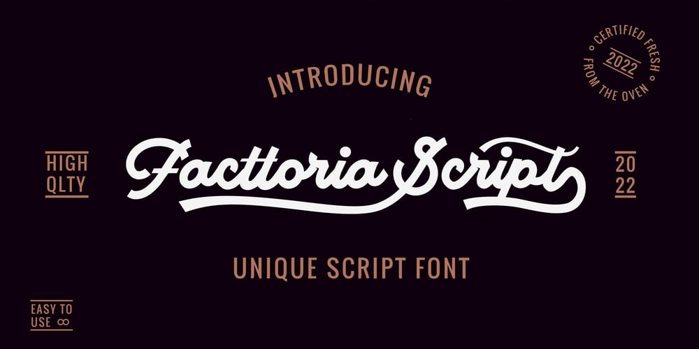 Facttoria Script font