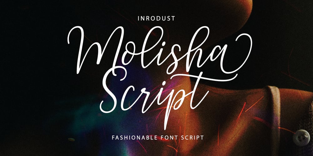 Molisha Script font