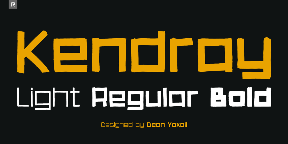 Kendray font