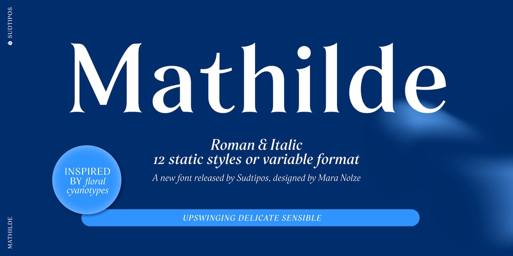 Mathilde font