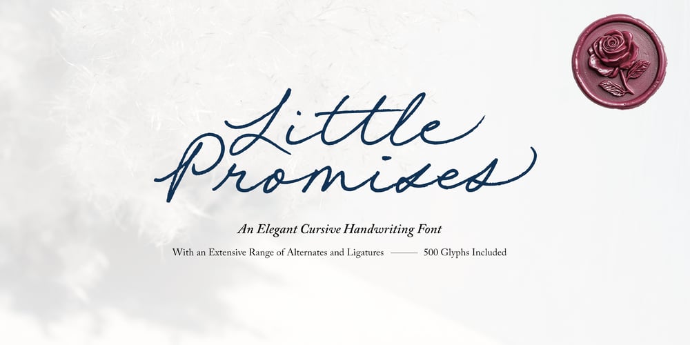 Little Promises font