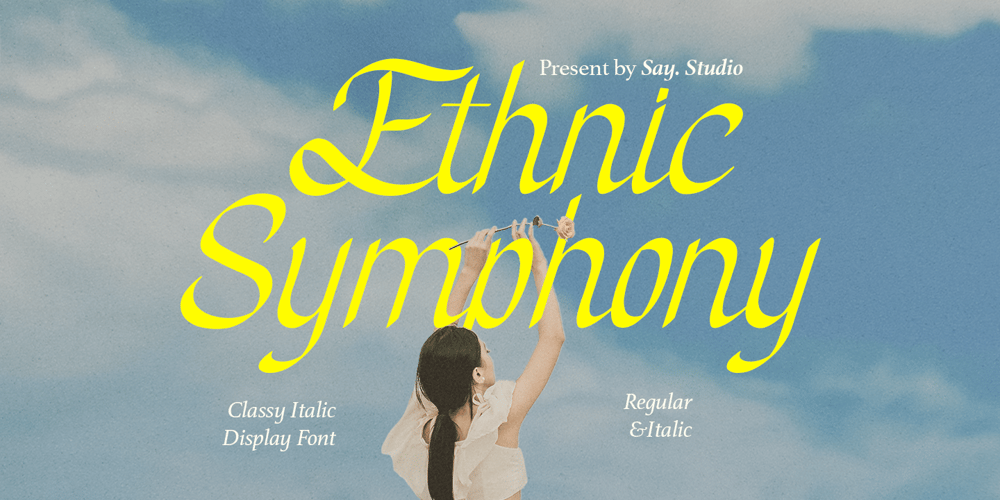 Ethic Symphony font
