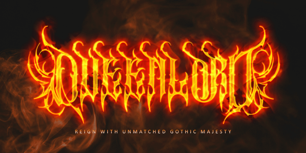 Queenlord font