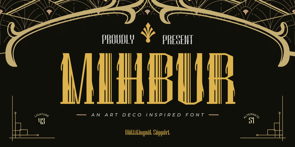Mihbur font
