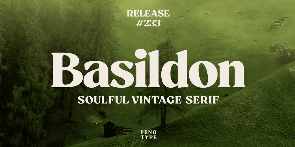 Basildon font