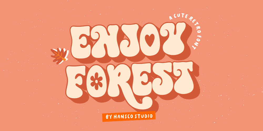 Enjoy Forest font