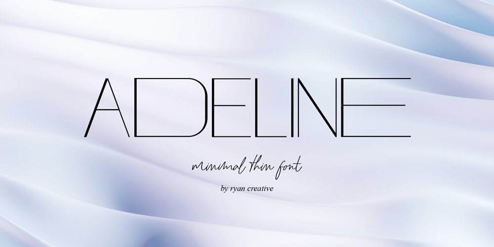 Adeline font