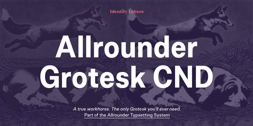 Allrounder Grotesk Condensed font