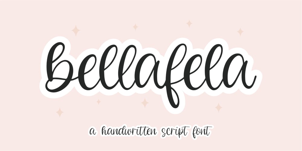 Bellafela font