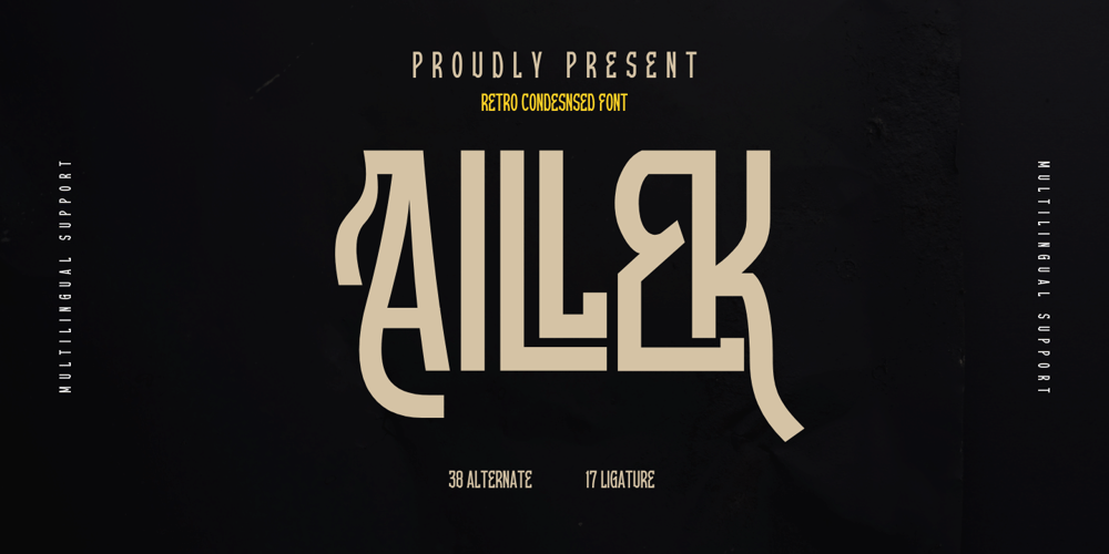 Aillek font