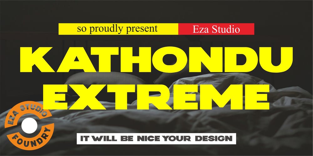 Kathondu Extreme font