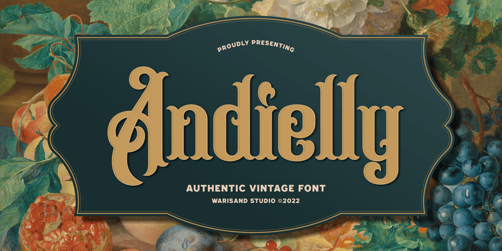 Andielly font