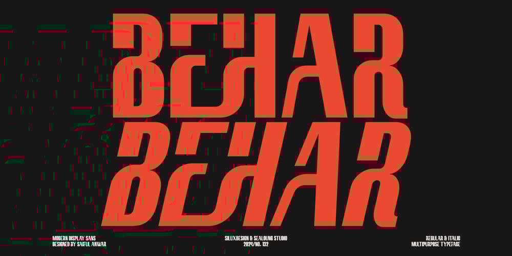 Behar font