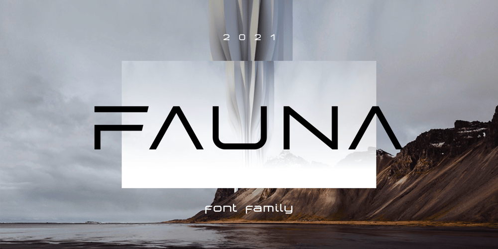 Fauna font