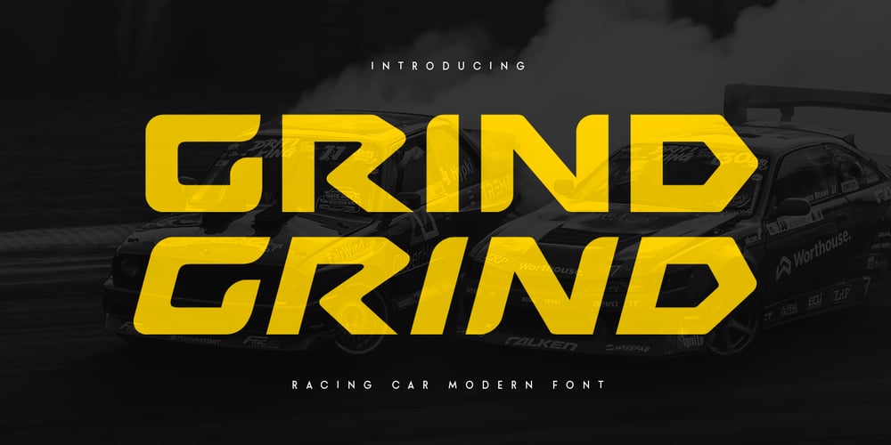 Grind font