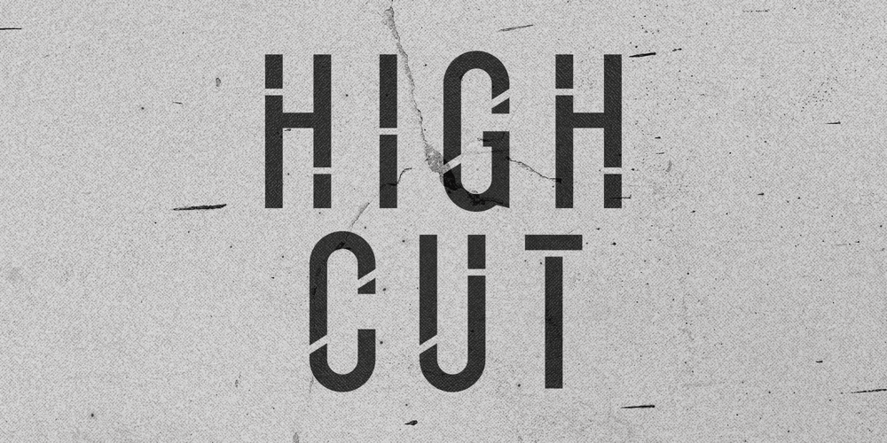 High Cut font