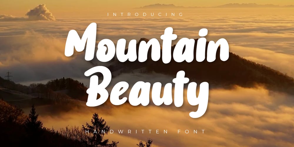 Mountain Beauty font