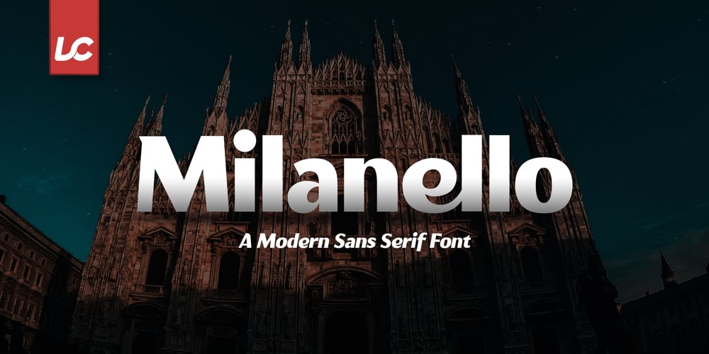 Milanello font