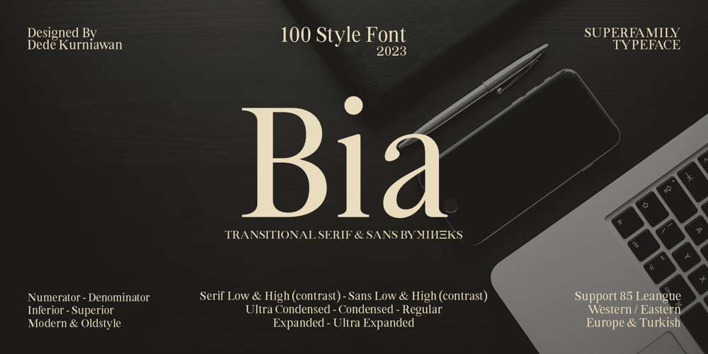 Bia font