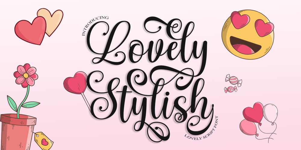 Lovely Stylish font
