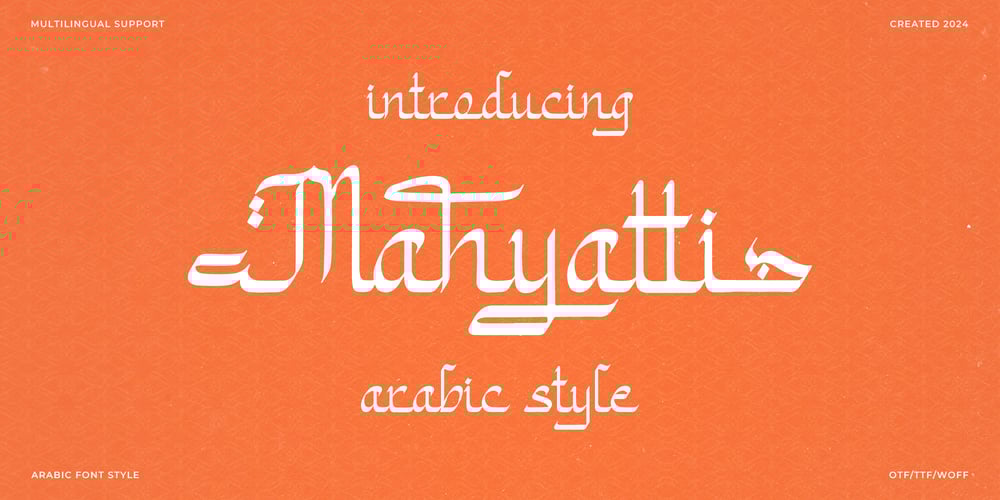 Mahyatti font