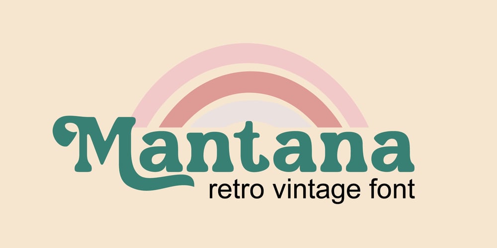 Mantana font