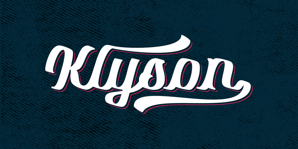 Klyson font