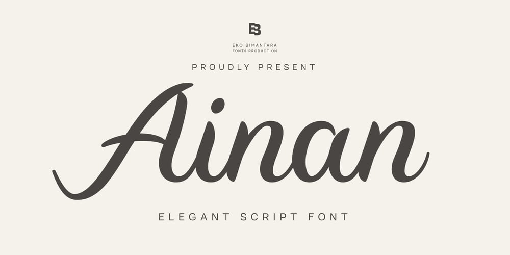 Ainan font