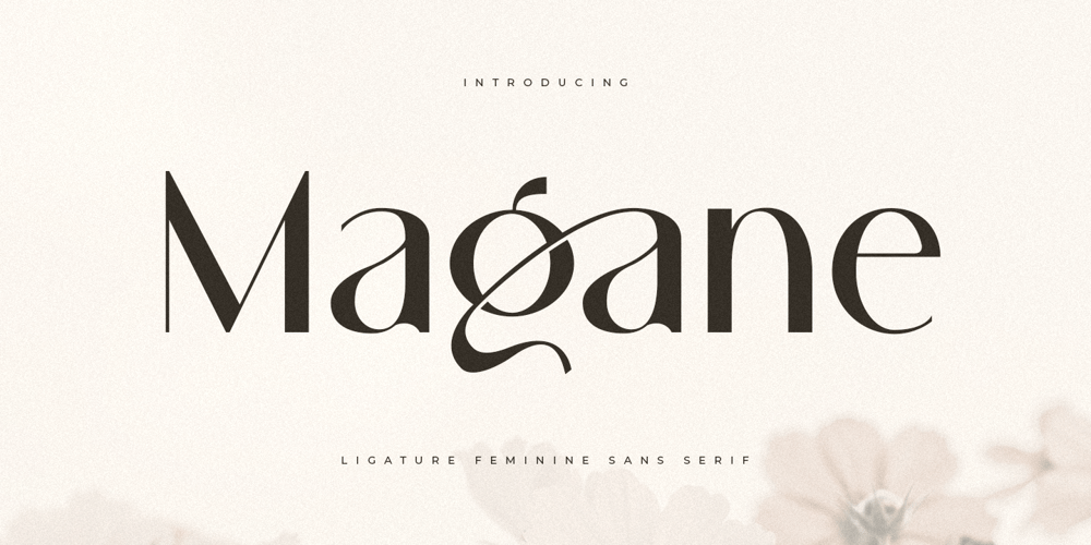 Magane font