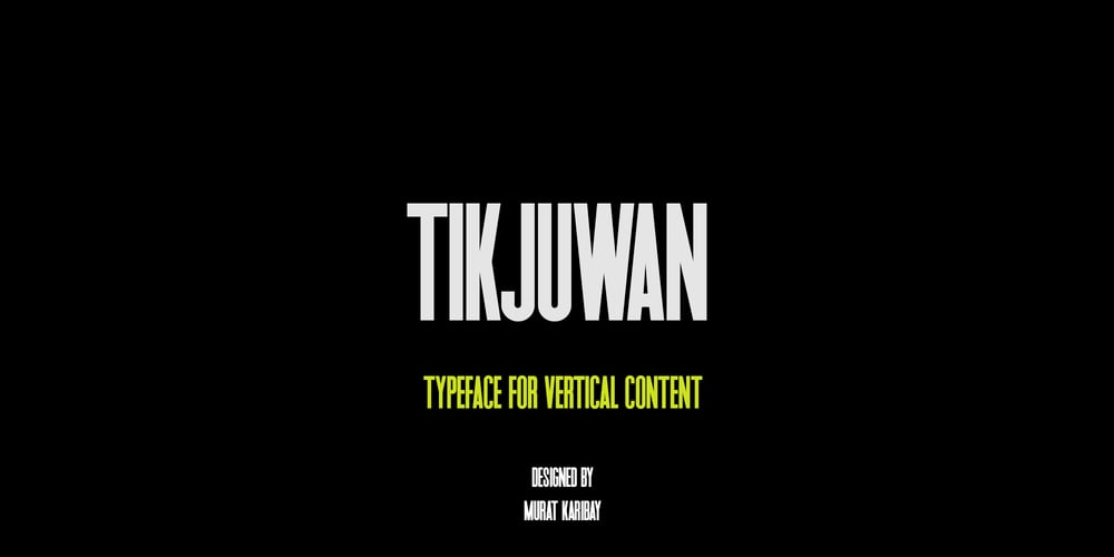 Tikjuwan font