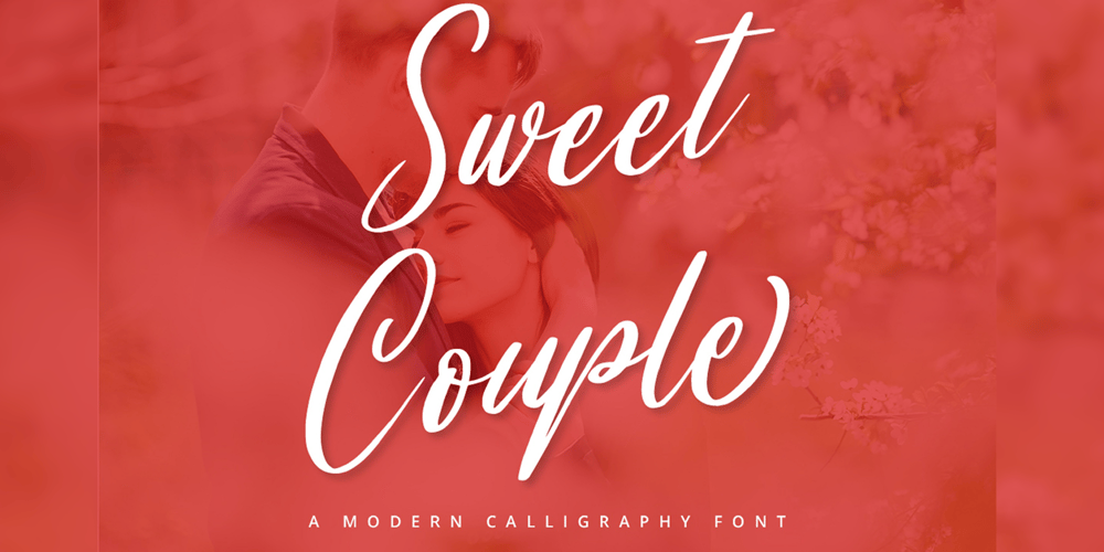 Sweet Couple font